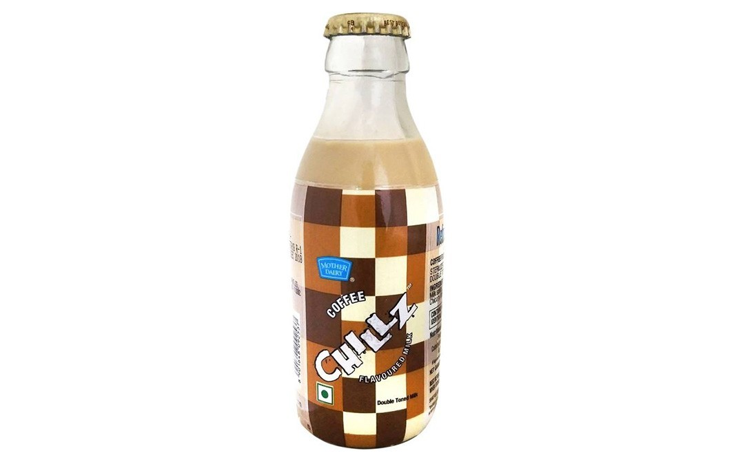 Mother Dairy Coffee Chillz Flavoured Milk   Glass Bottle  180 millilitre